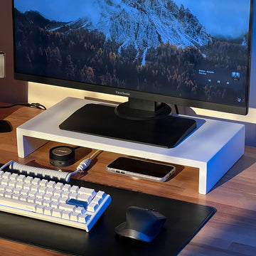 Monitor Stand Riser for Desk (small) - Desk Organizer