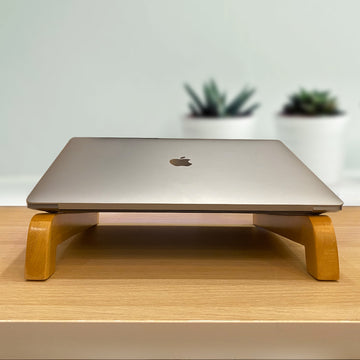 Laptop Stand, Wood laptop stand, Mackbook stand